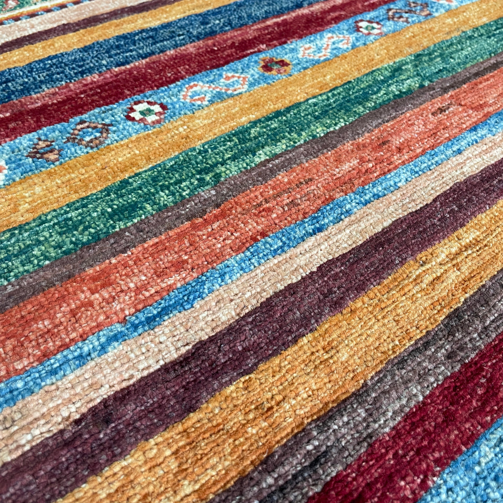 309 x 205 cm | Afghan Khorjin Rug