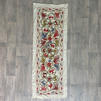 Afghan 'Sheberghan' Suzani Table Runner