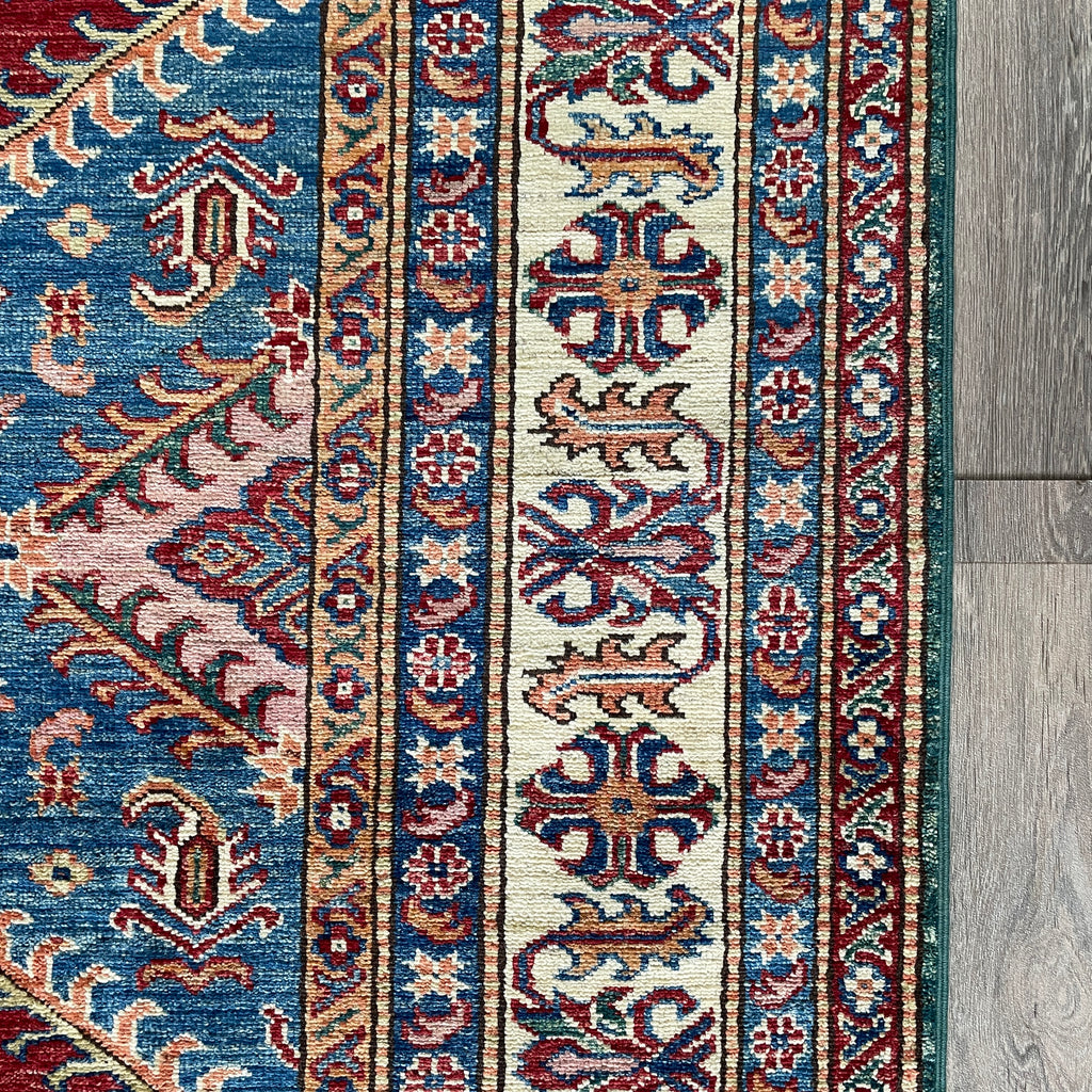 247 x 172 cm | Afghan Super Kazak Rug