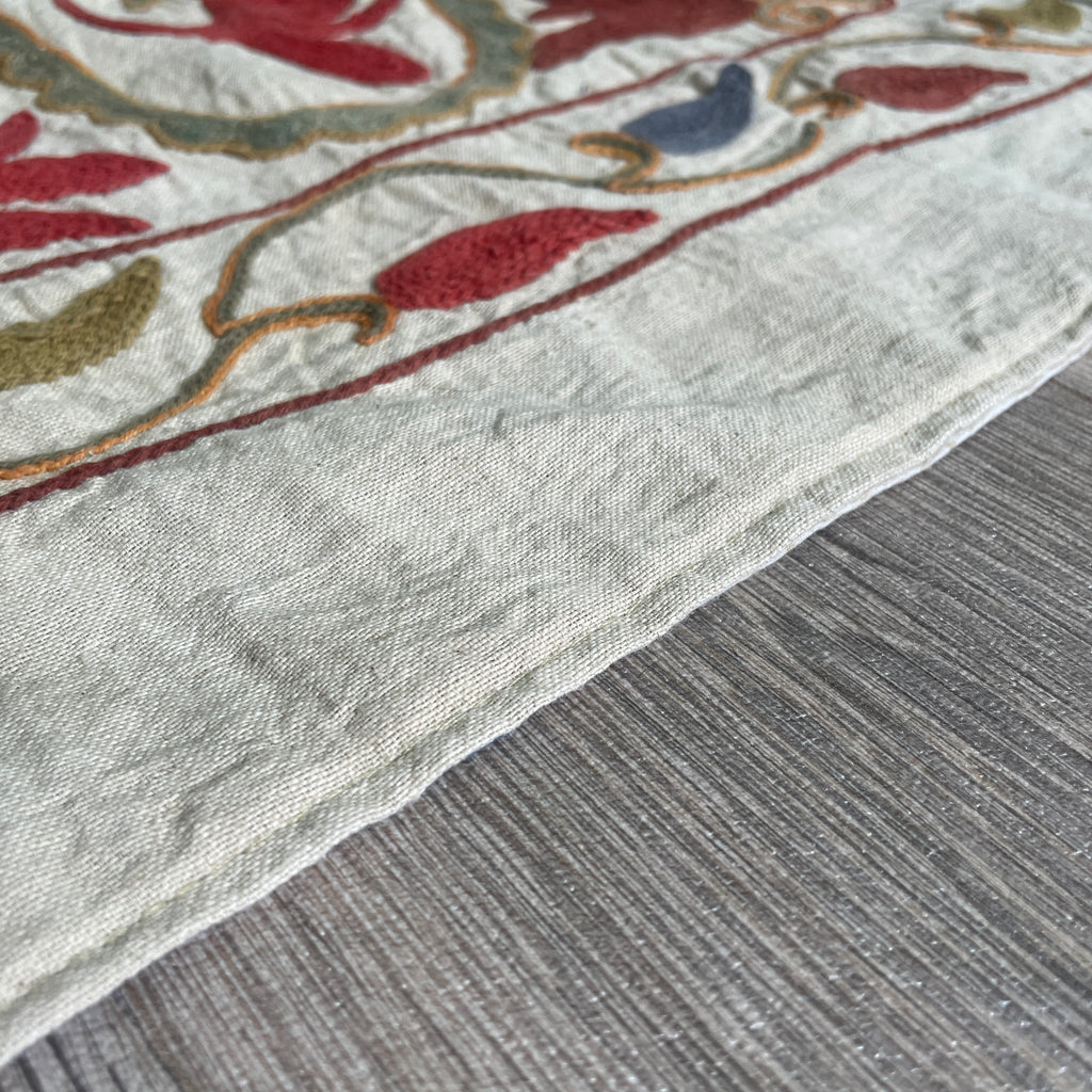 Afghan 'Sheberghan' Suzani Table Runner