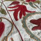 Afghan 'Sheberghan' Suzani Table Runner
