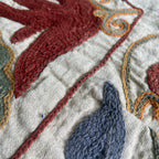 Afghan 'Sheberghan' Suzani Table Runner