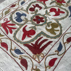 Afghan 'Sheberghan' Suzani Table Runner