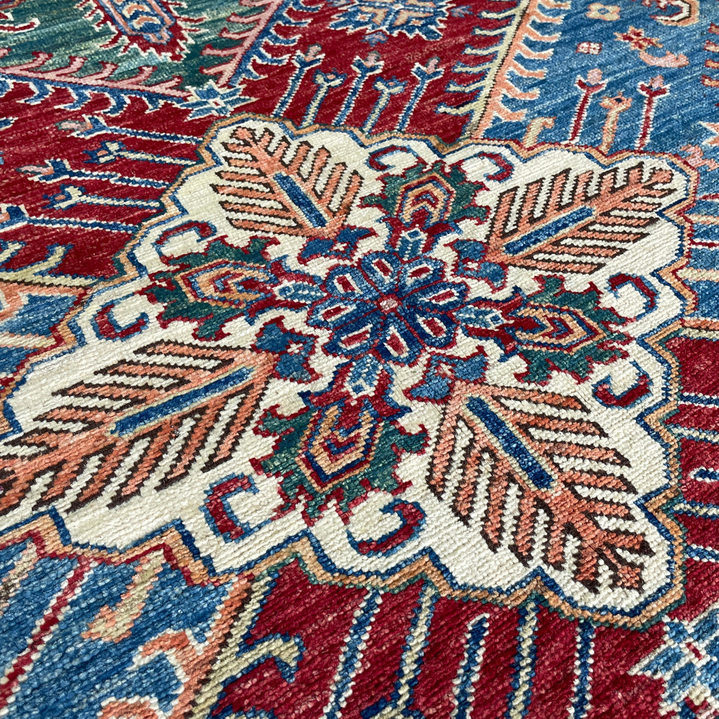 247 x 172 cm | Afghan Super Kazak Rug