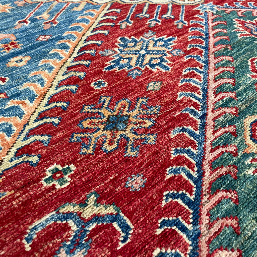 247 x 172 cm | Afghan Super Kazak Rug