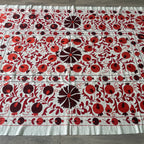 Uzbek Suzani Bed Throw