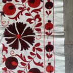 Uzbek Suzani Bed Throw