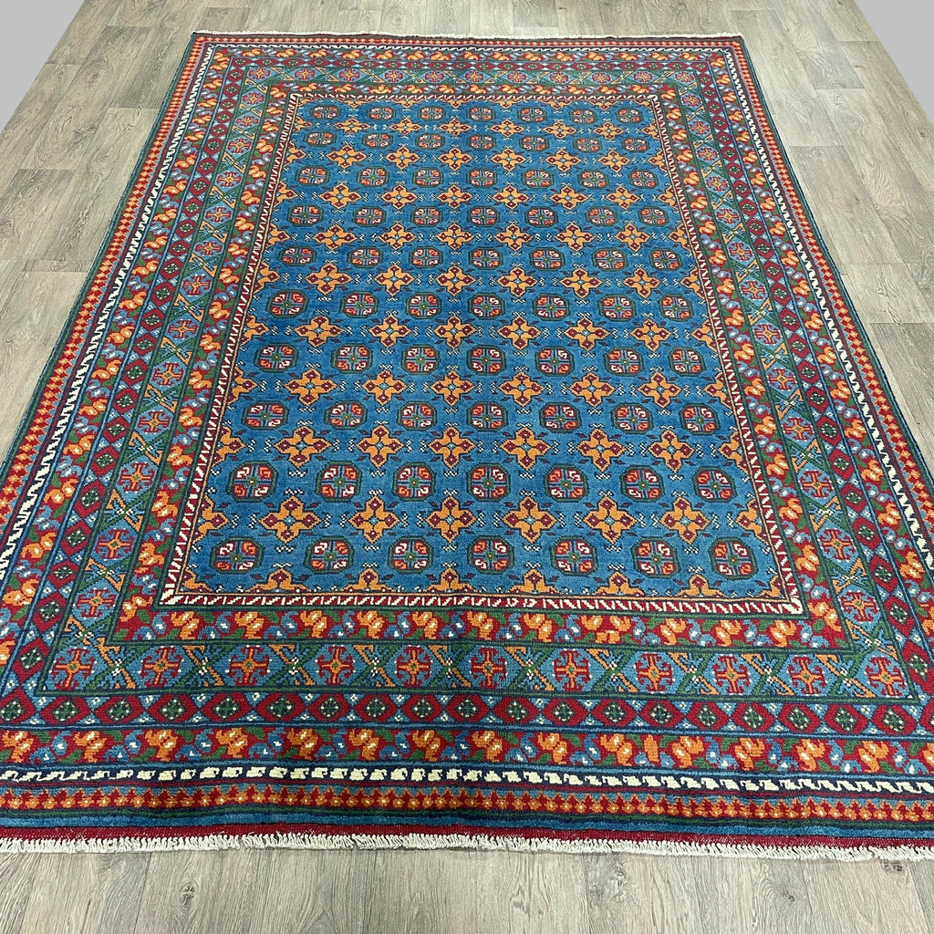 296 x 197 cm | Afghan Aqcha Rug