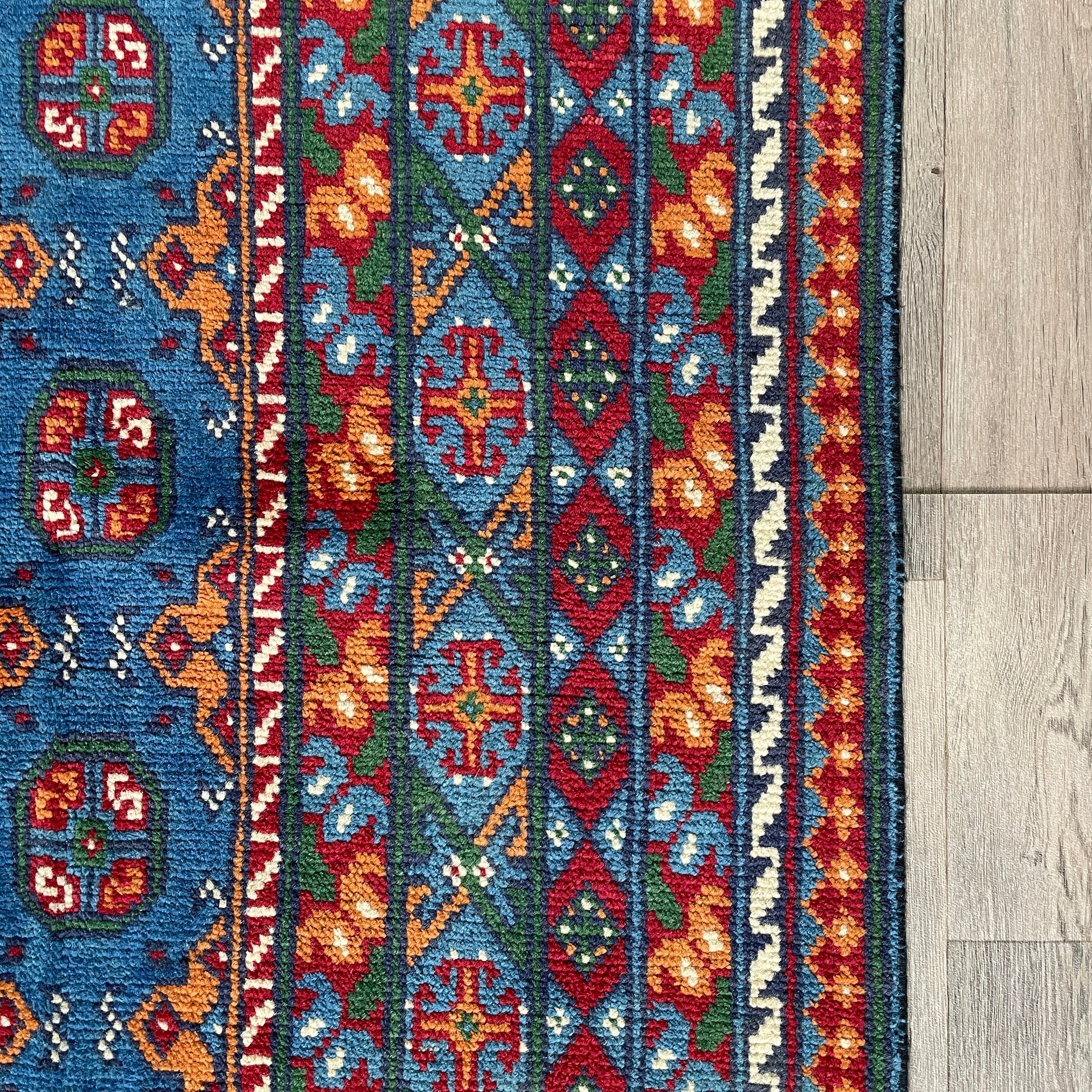 296 x 197 cm | Afghan Aqcha Rug