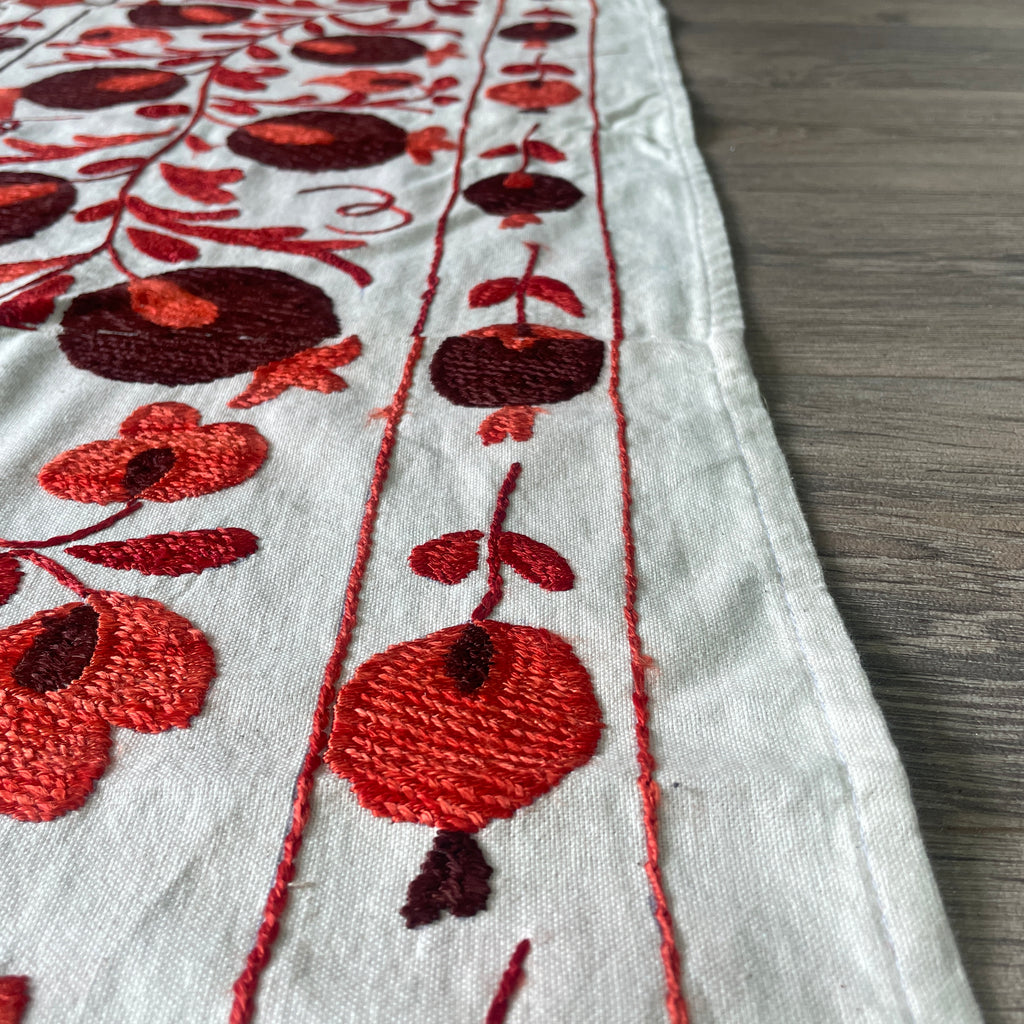 Uzbek Suzani Bed Throw