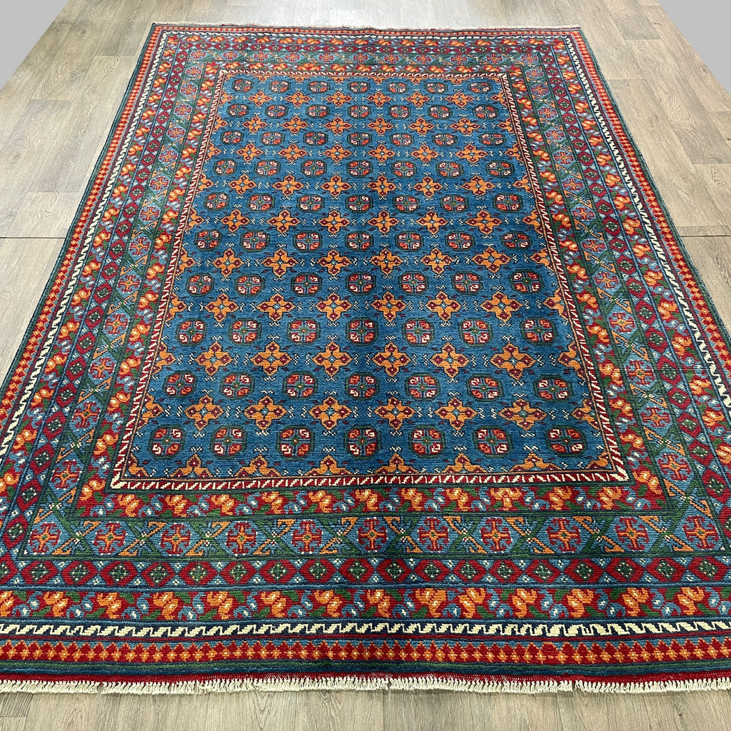 296 x 197 cm | Afghan Aqcha Rug