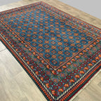 296 x 197 cm | Afghan Aqcha Rug - Khorasan Rugs