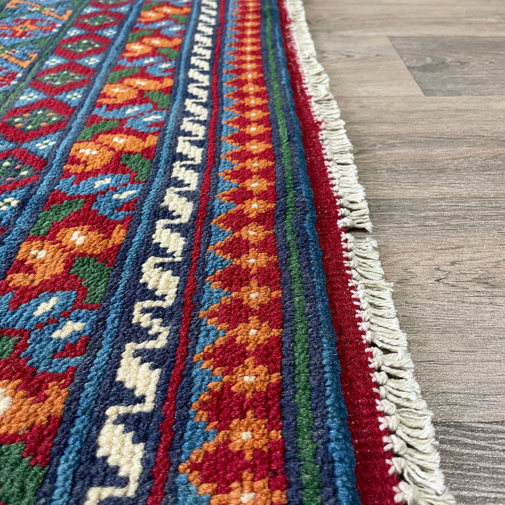 296 x 197 cm | Afghan Aqcha Rug