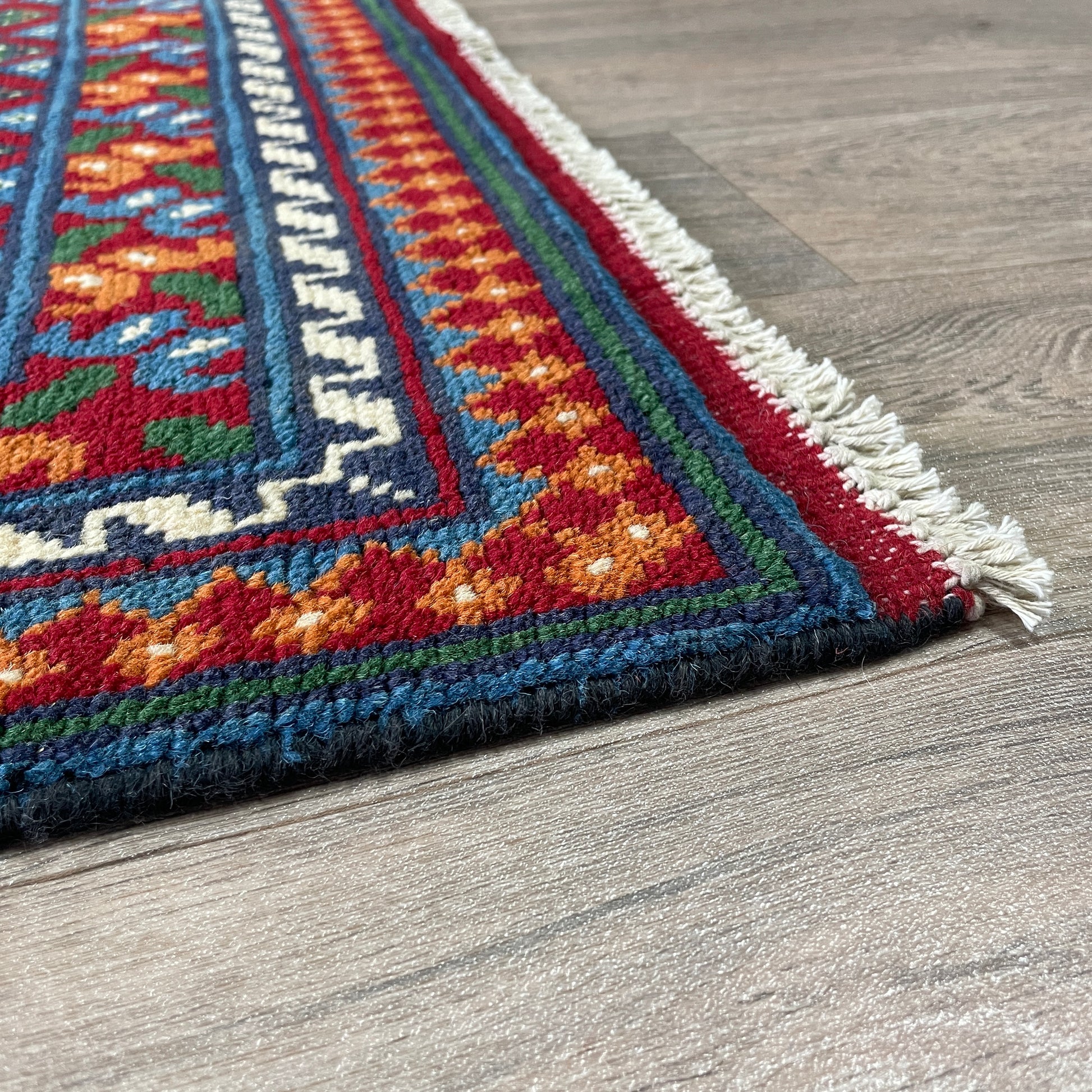 296 x 197 cm | Afghan Aqcha Rug