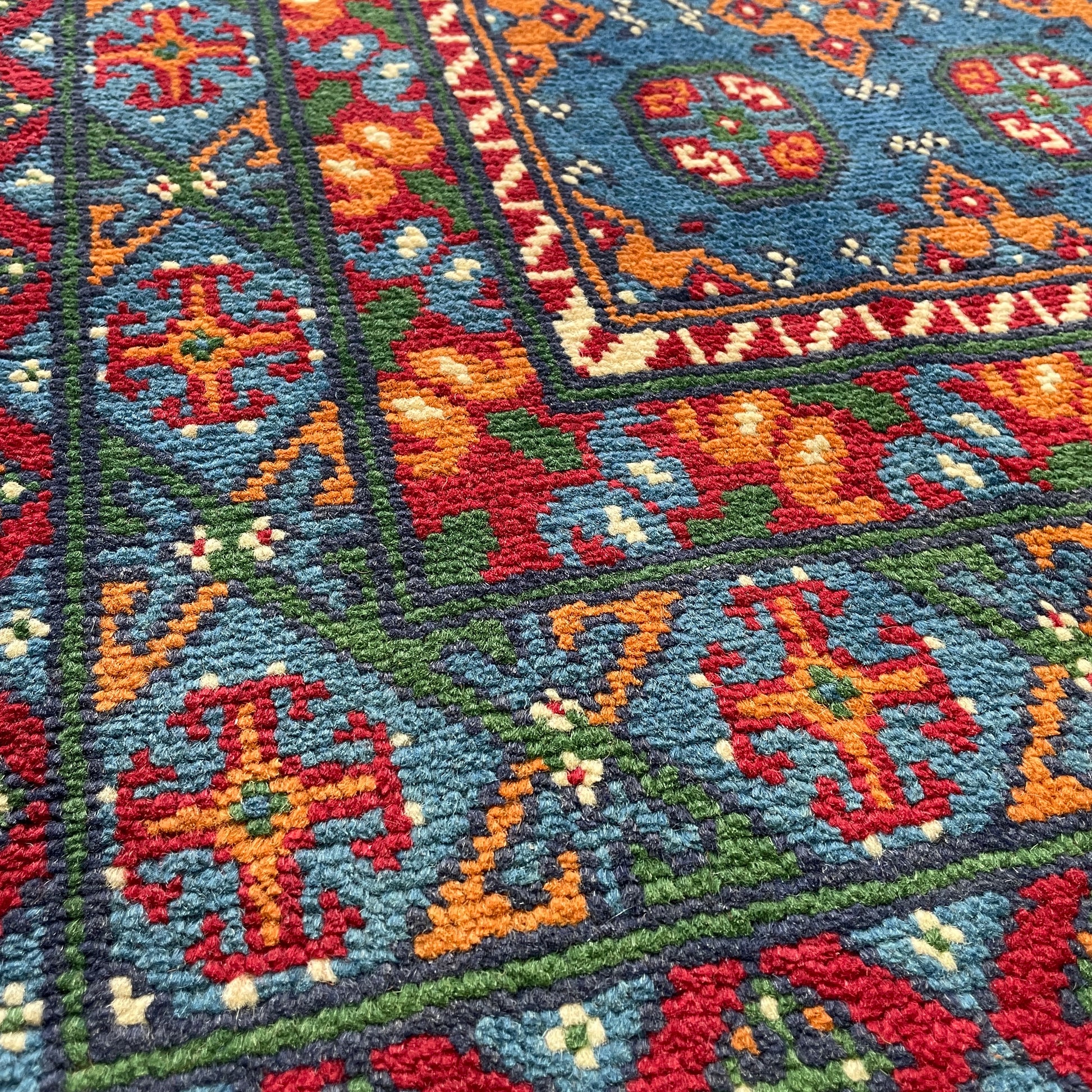 296 x 197 cm | Afghan Aqcha Rug