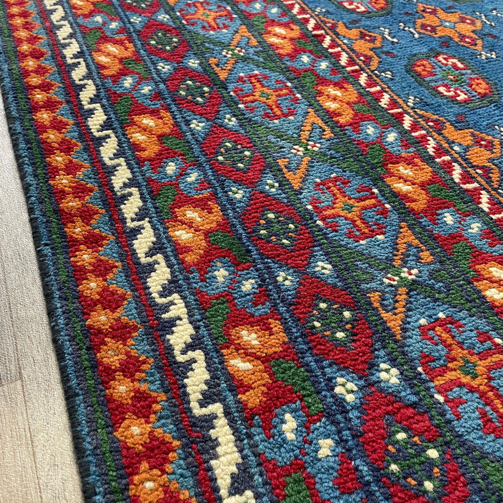 296 x 197 cm | Afghan Aqcha Rug