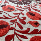 Uzbek Suzani Bed Throw