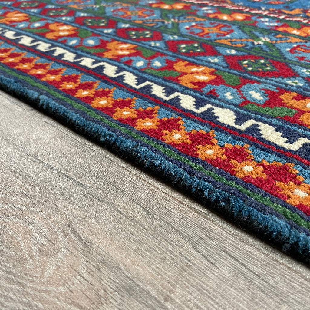 296 x 197 cm | Afghan Aqcha Rug