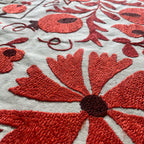 Uzbek Suzani Bed Throw