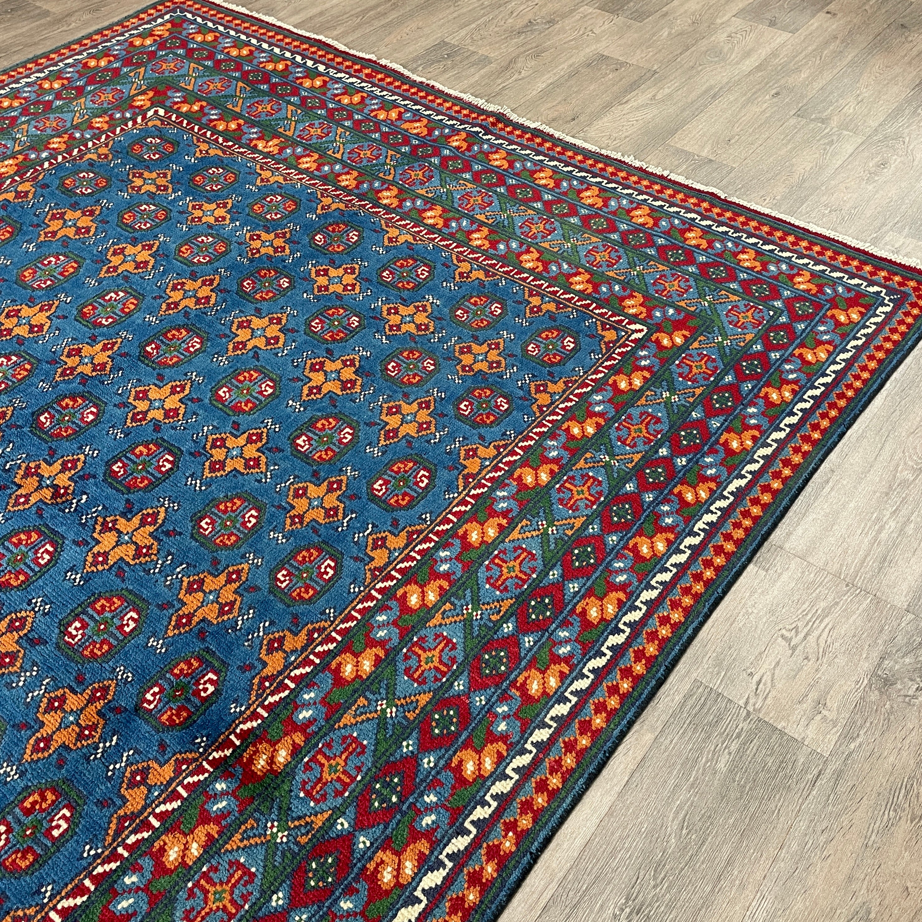 296 x 197 cm | Afghan Aqcha Rug - Khorasan Rugs