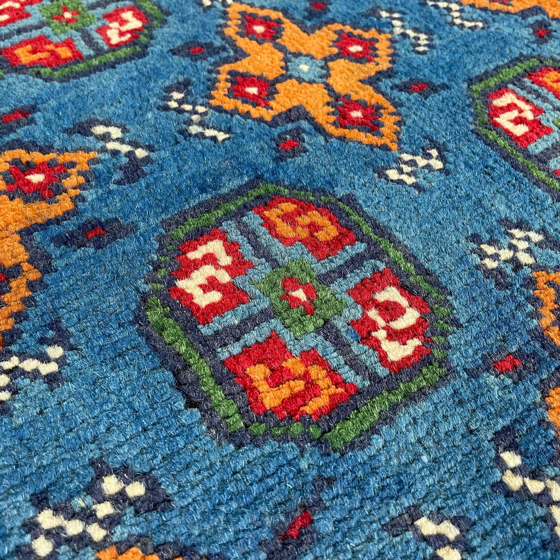 296 x 197 cm | Afghan Aqcha Rug
