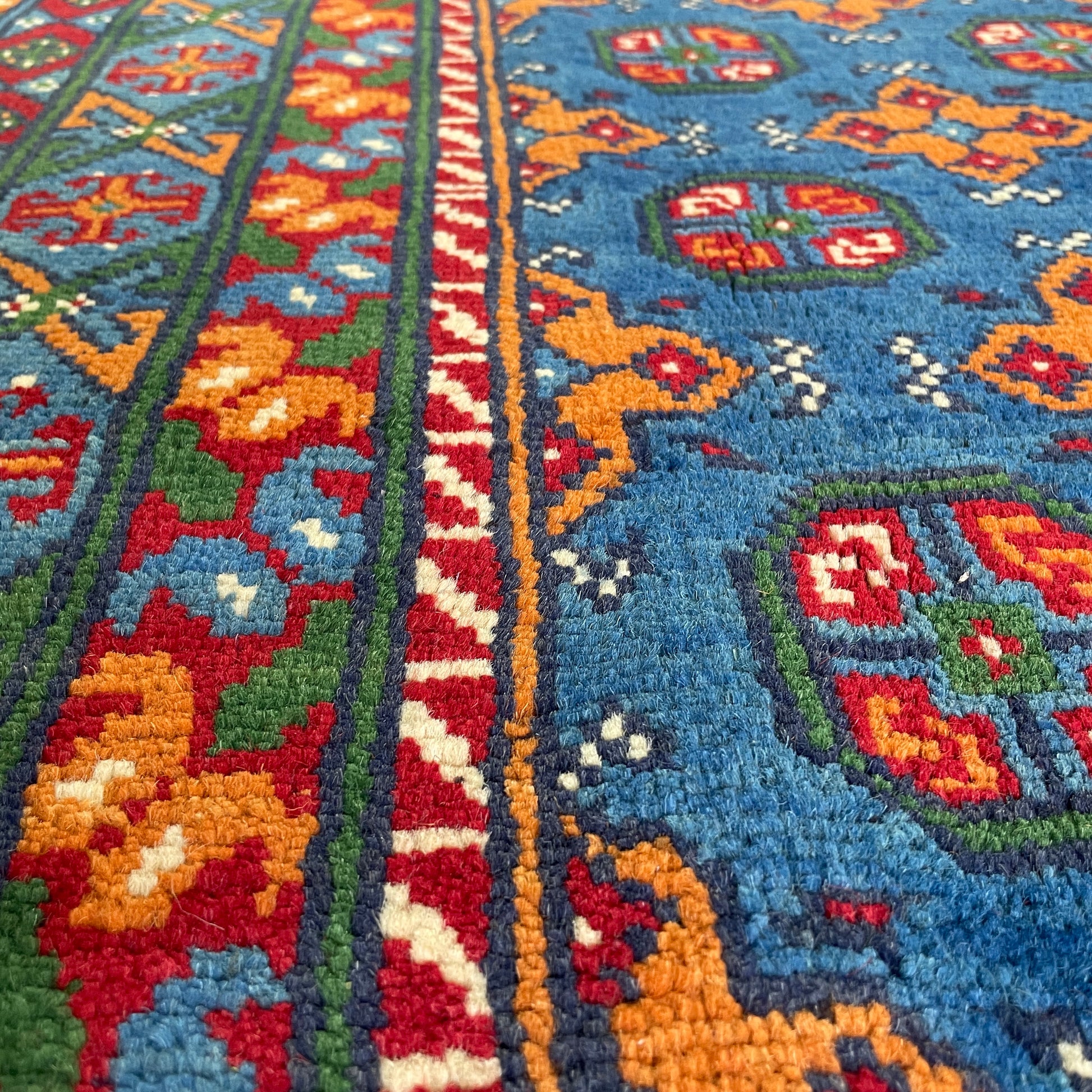 296 x 197 cm | Afghan Aqcha Rug