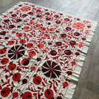 Uzbek Suzani Bed Throw