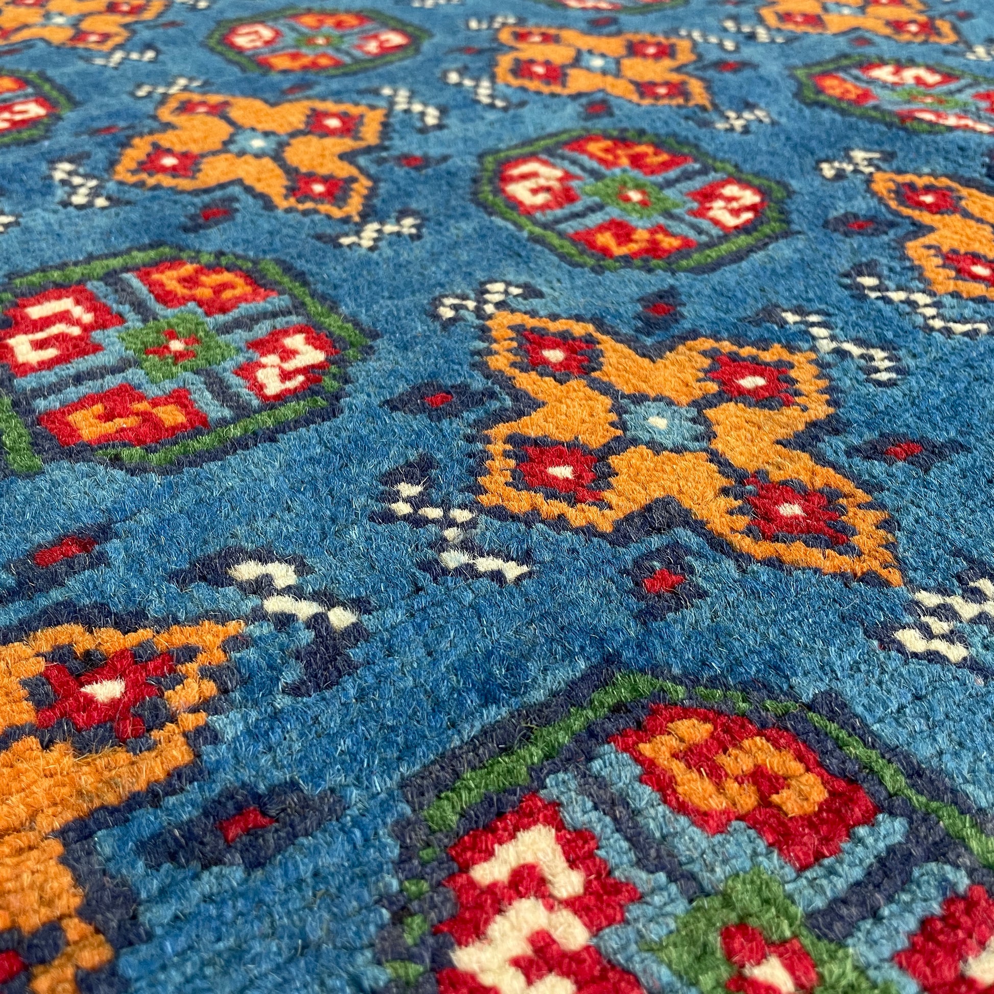 296 x 197 cm | Afghan Aqcha Rug