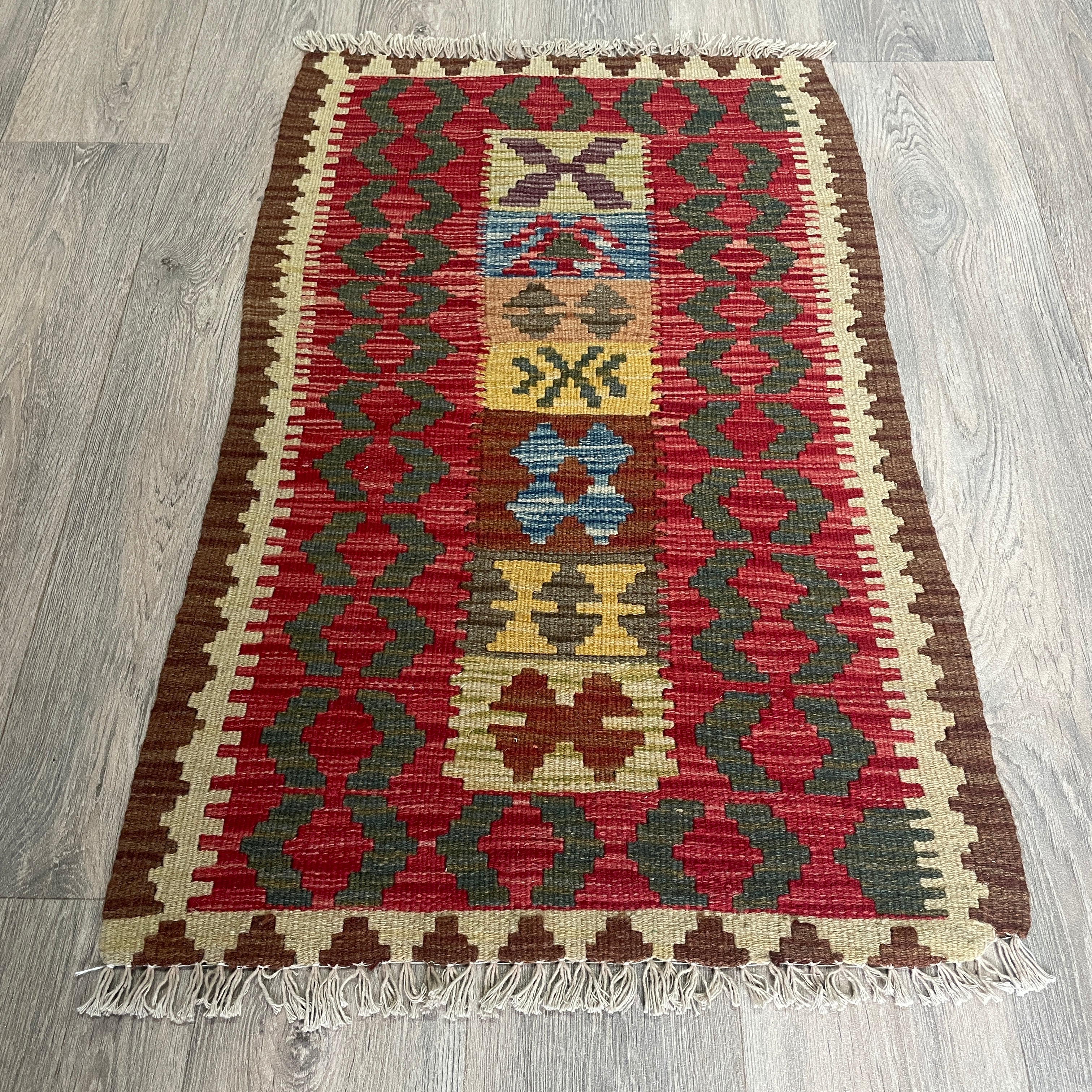 Afghan Kilim Door Mat