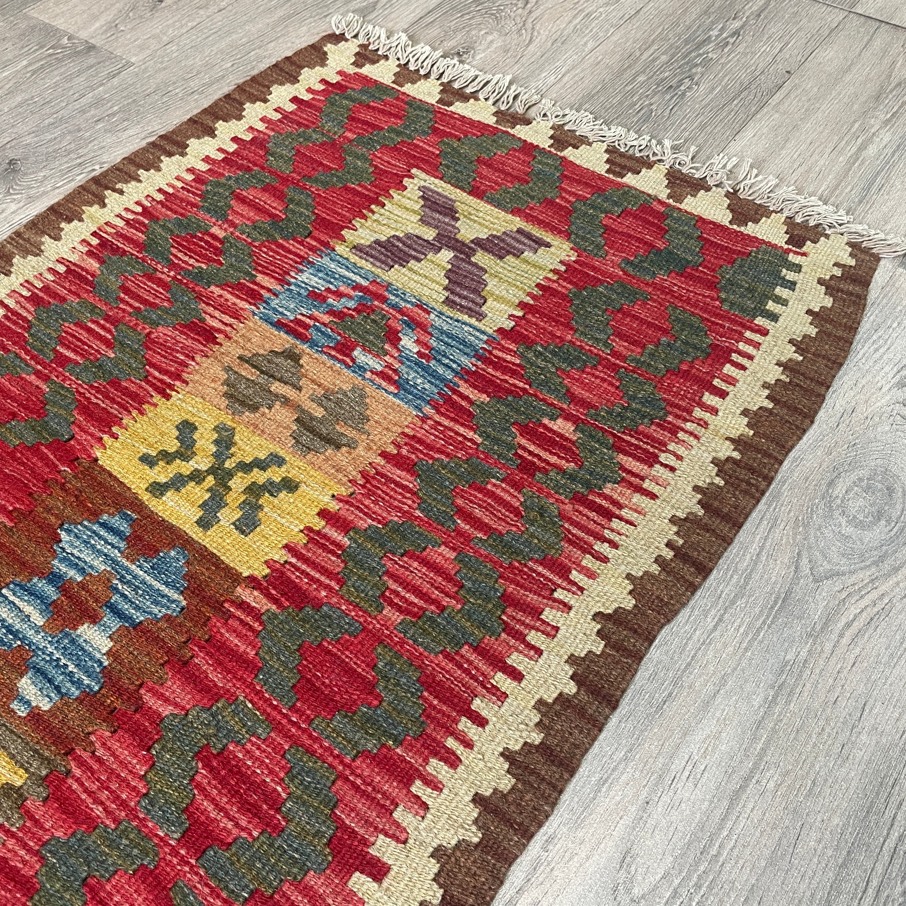 Afghan Kilim Door Mat