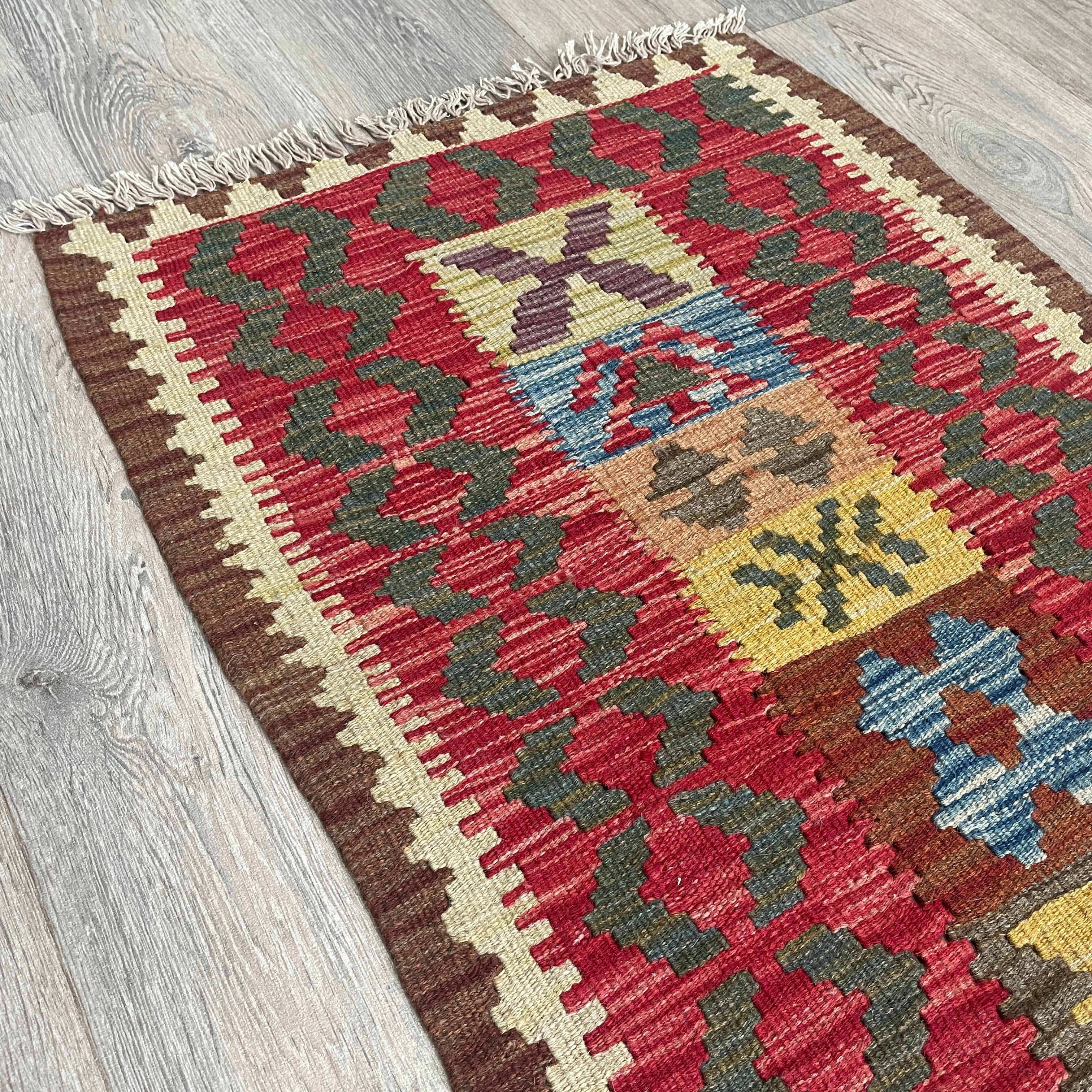 Afghan Kilim Door Mat