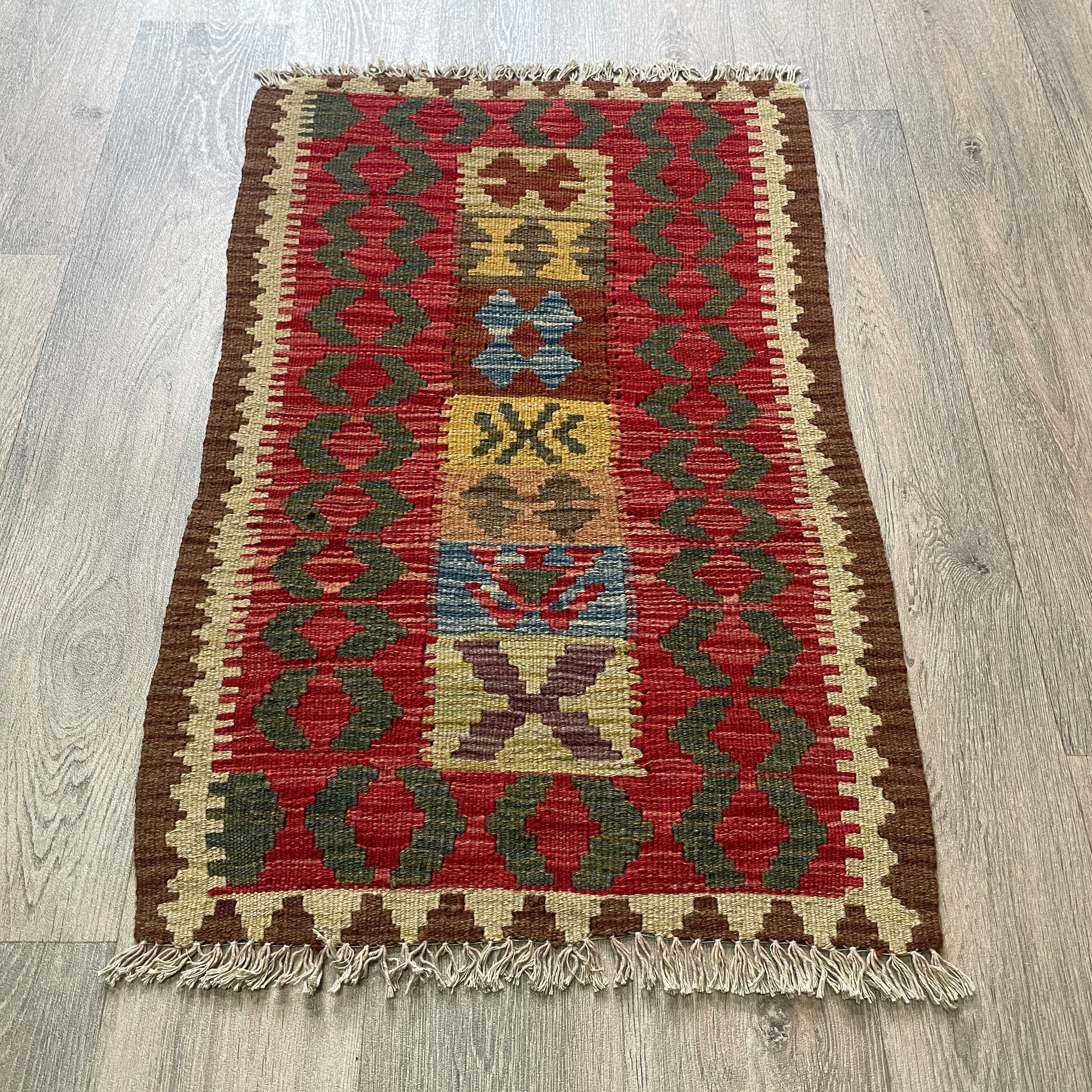 Afghan Kilim Door Mat