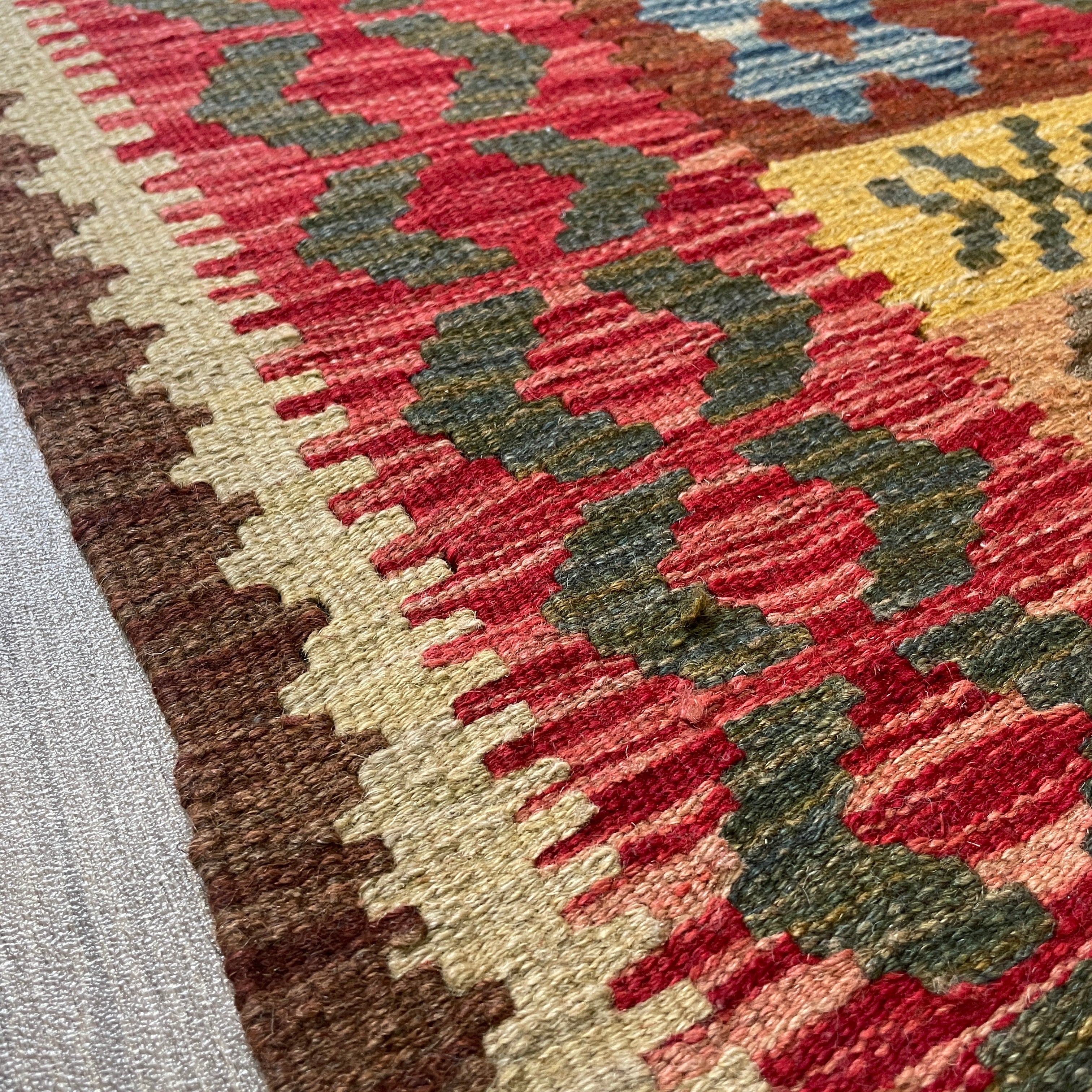 Afghan Kilim Door Mat