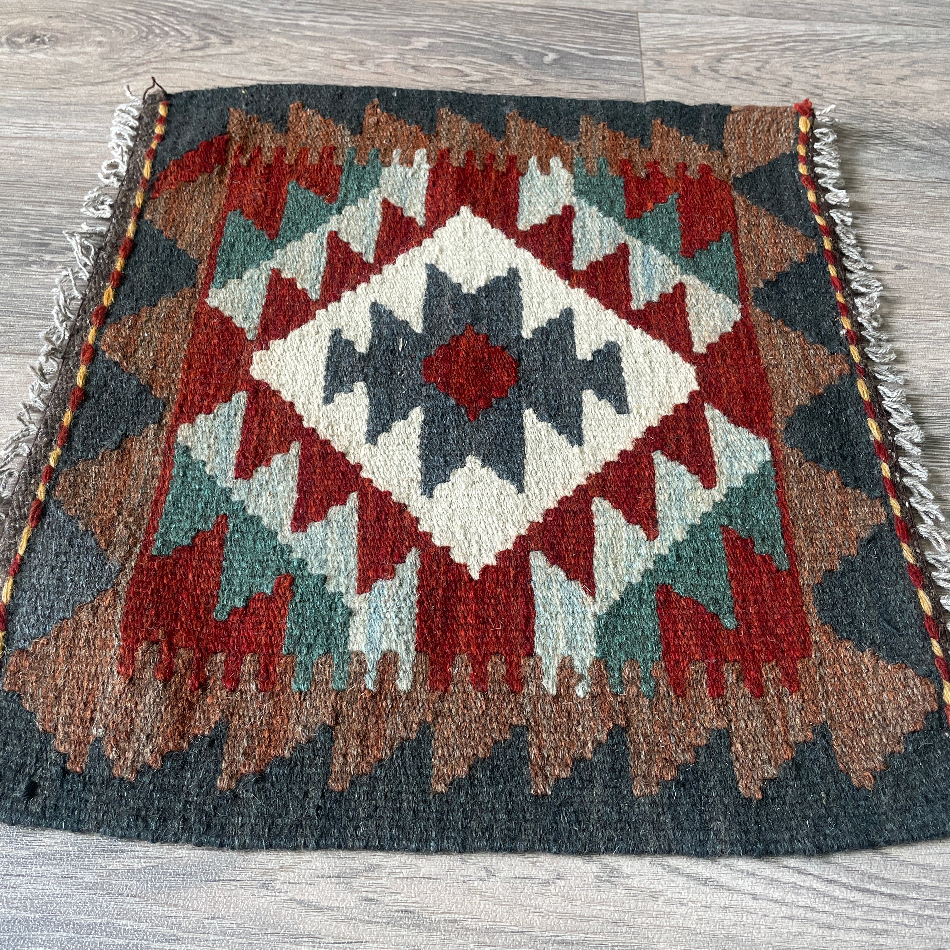 Afghan Kilim Door Mat