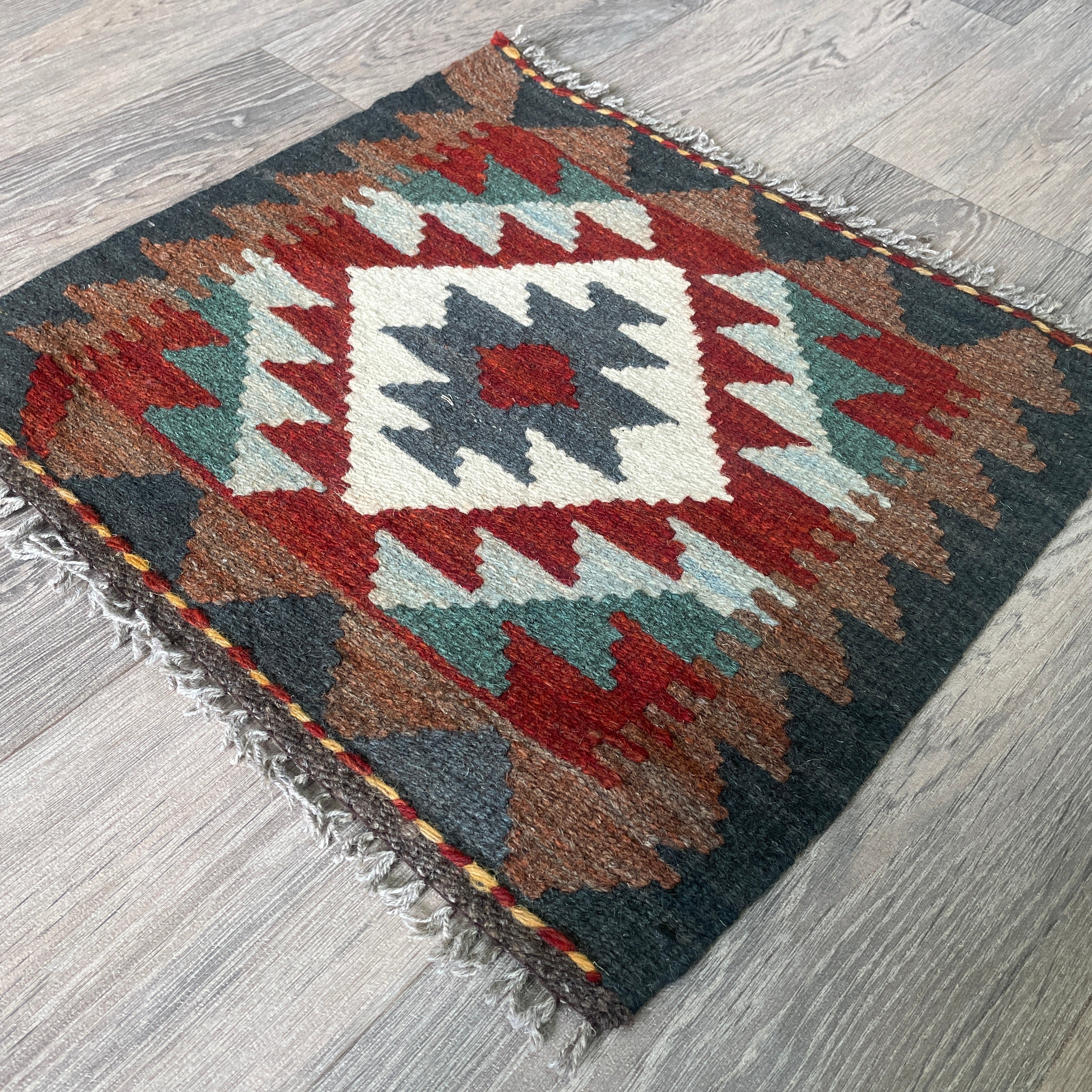 Afghan Kilim Door Mat