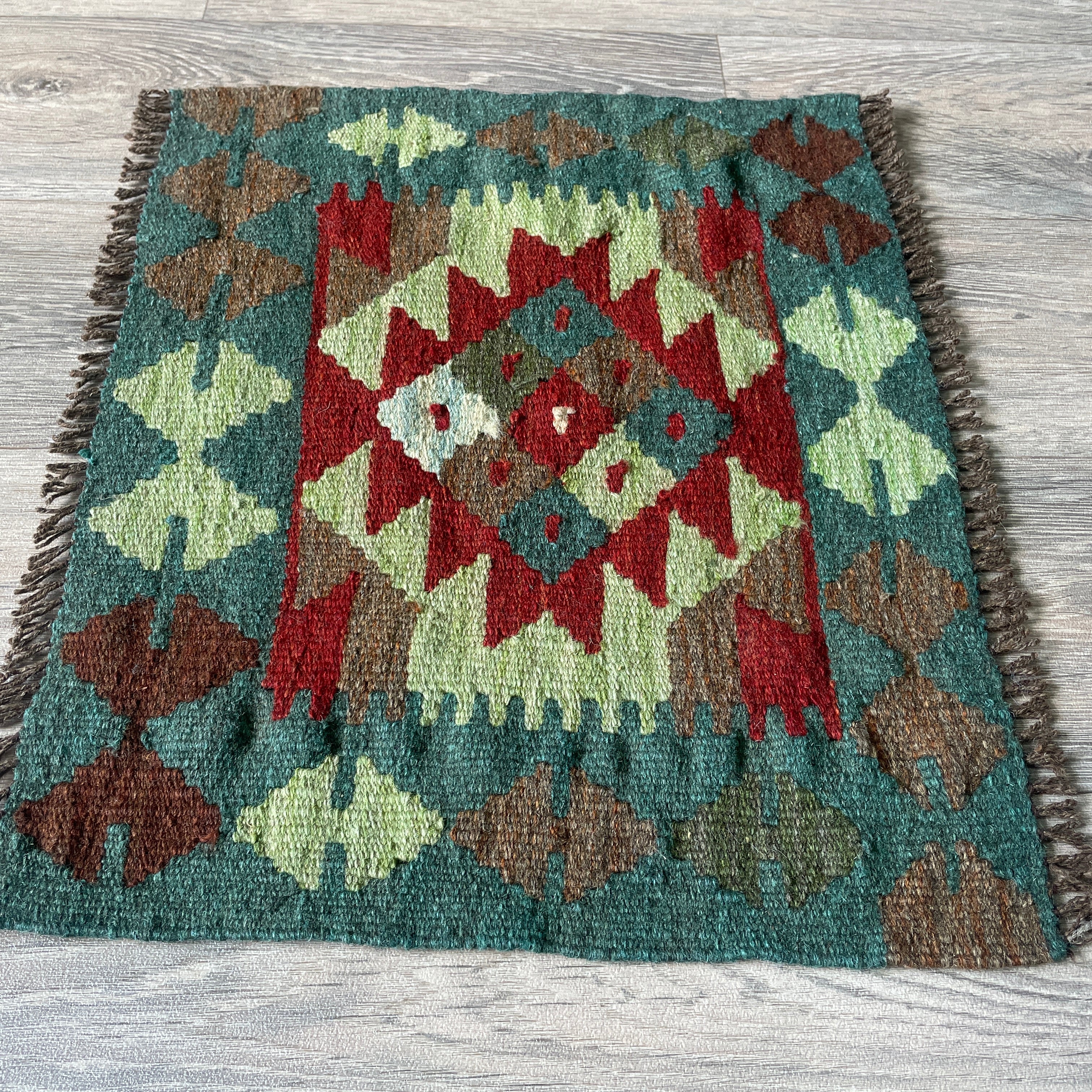 Afghan Kilim Door Mat