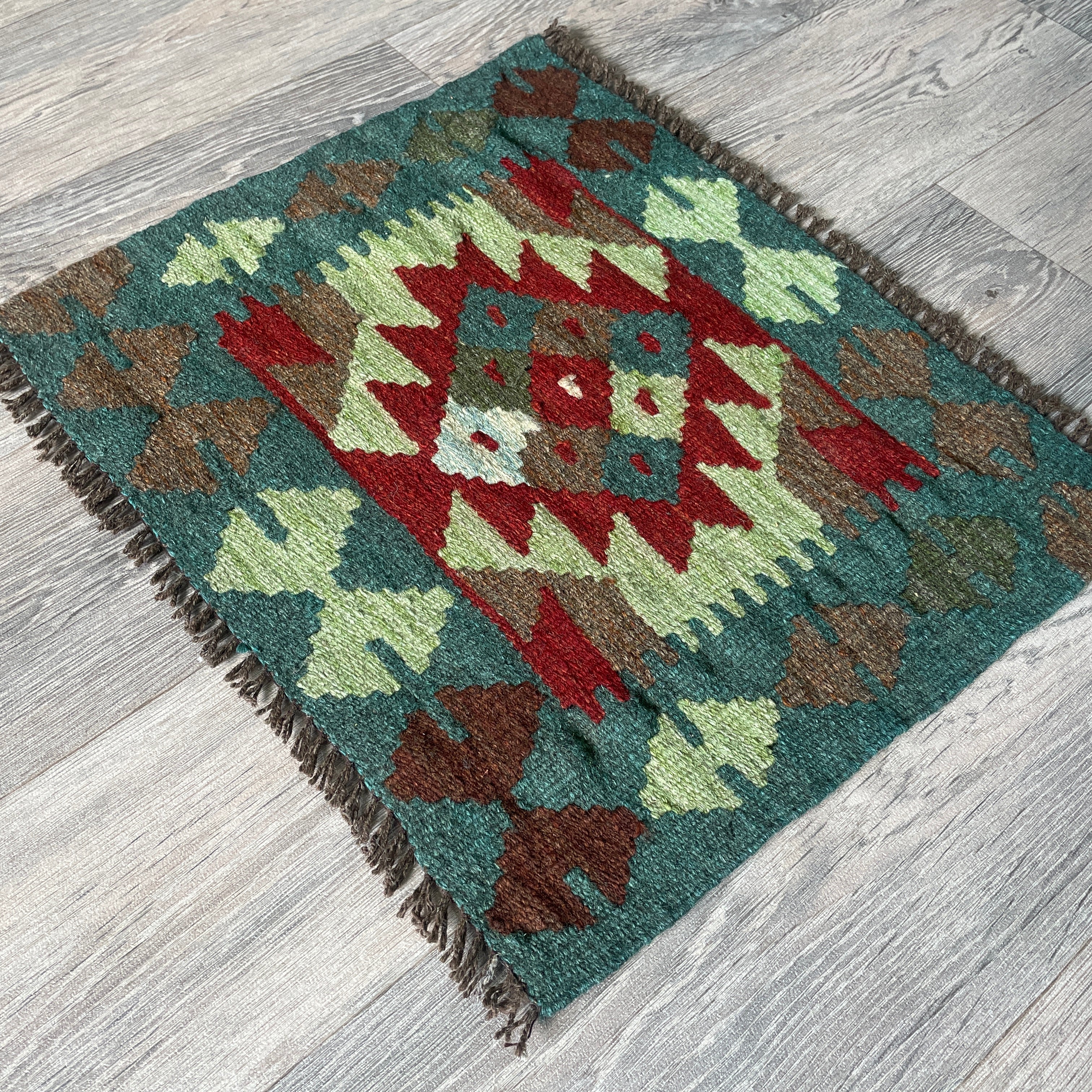 Afghan Kilim Door Mat
