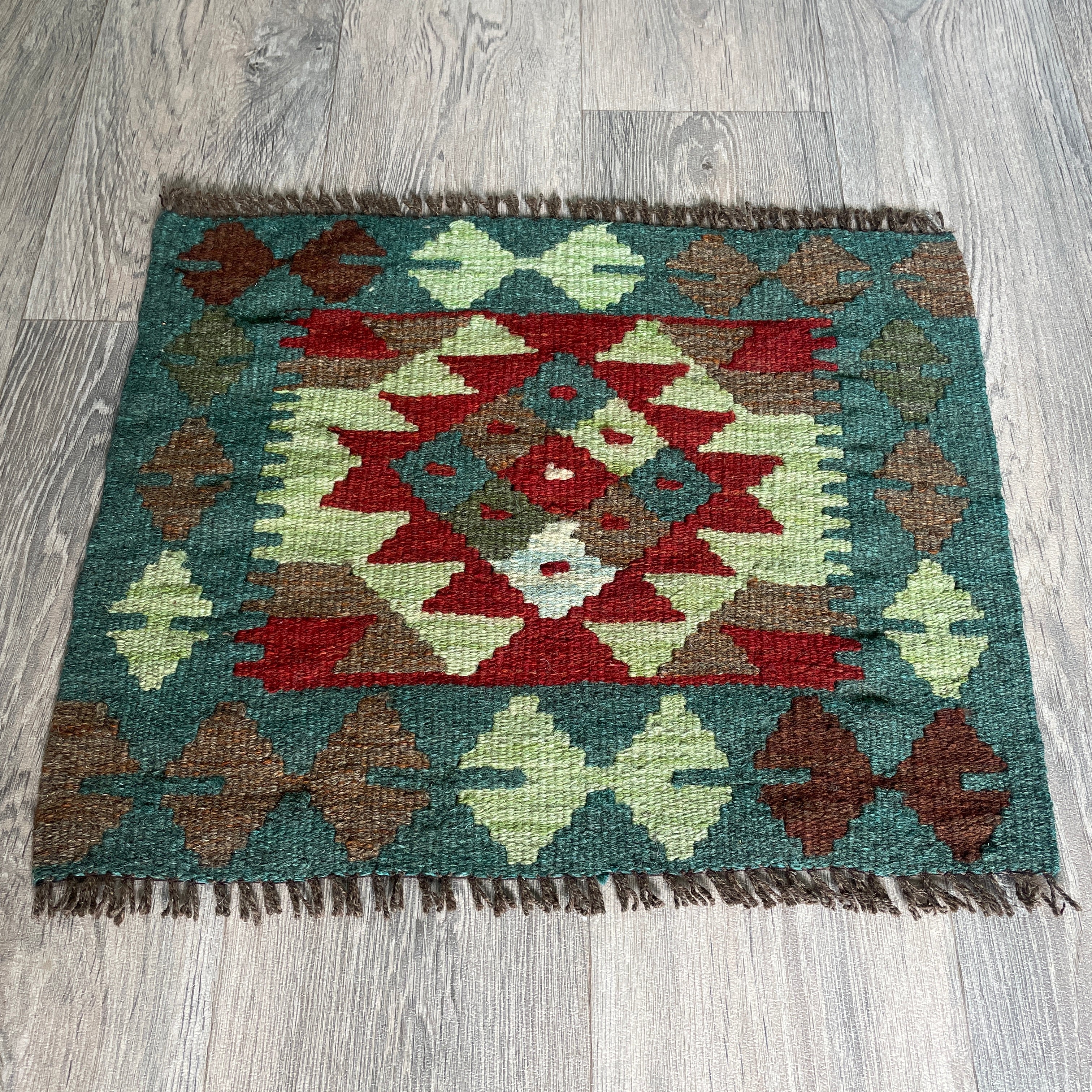Afghan Kilim Door Mat