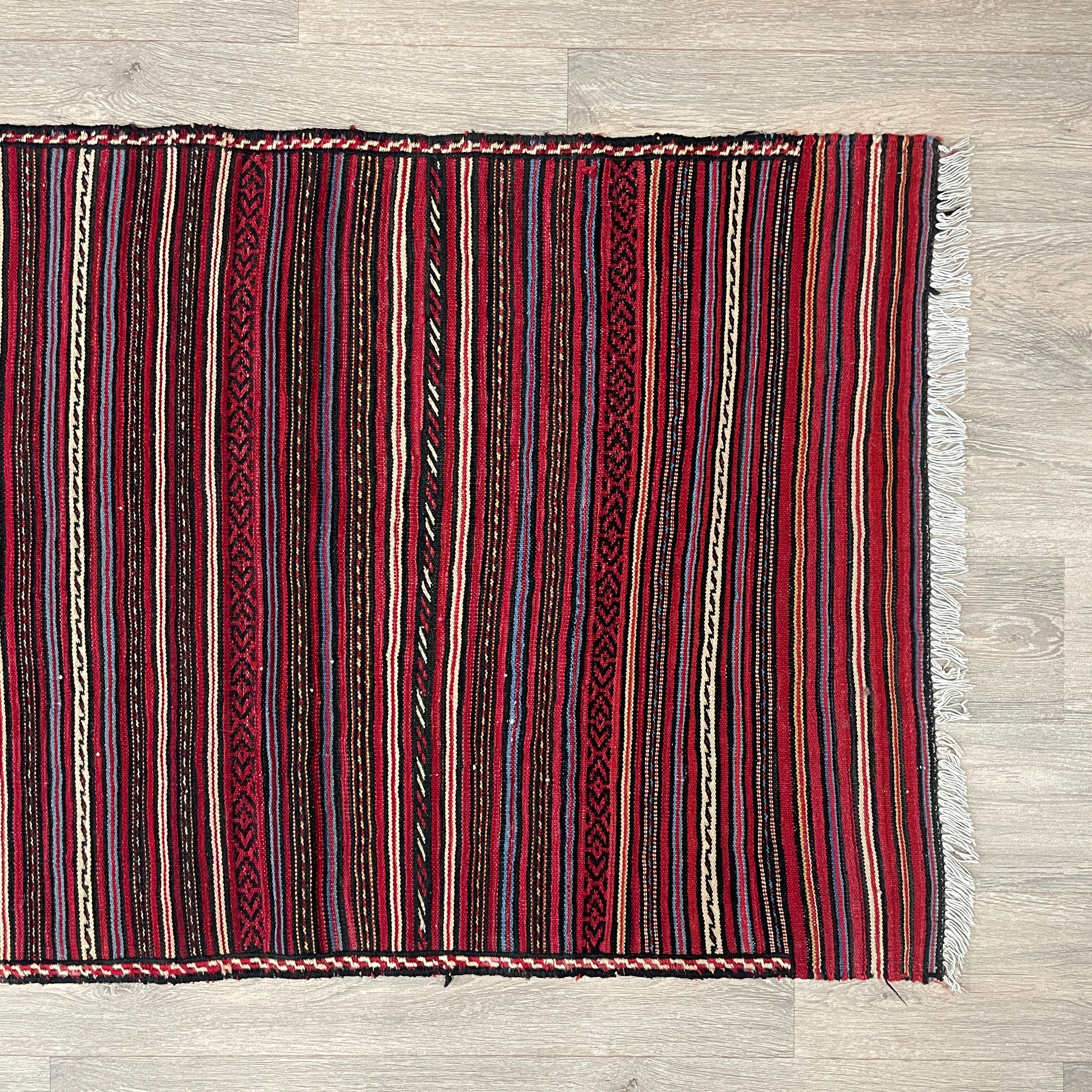Afghan Jajim Kilim Runner