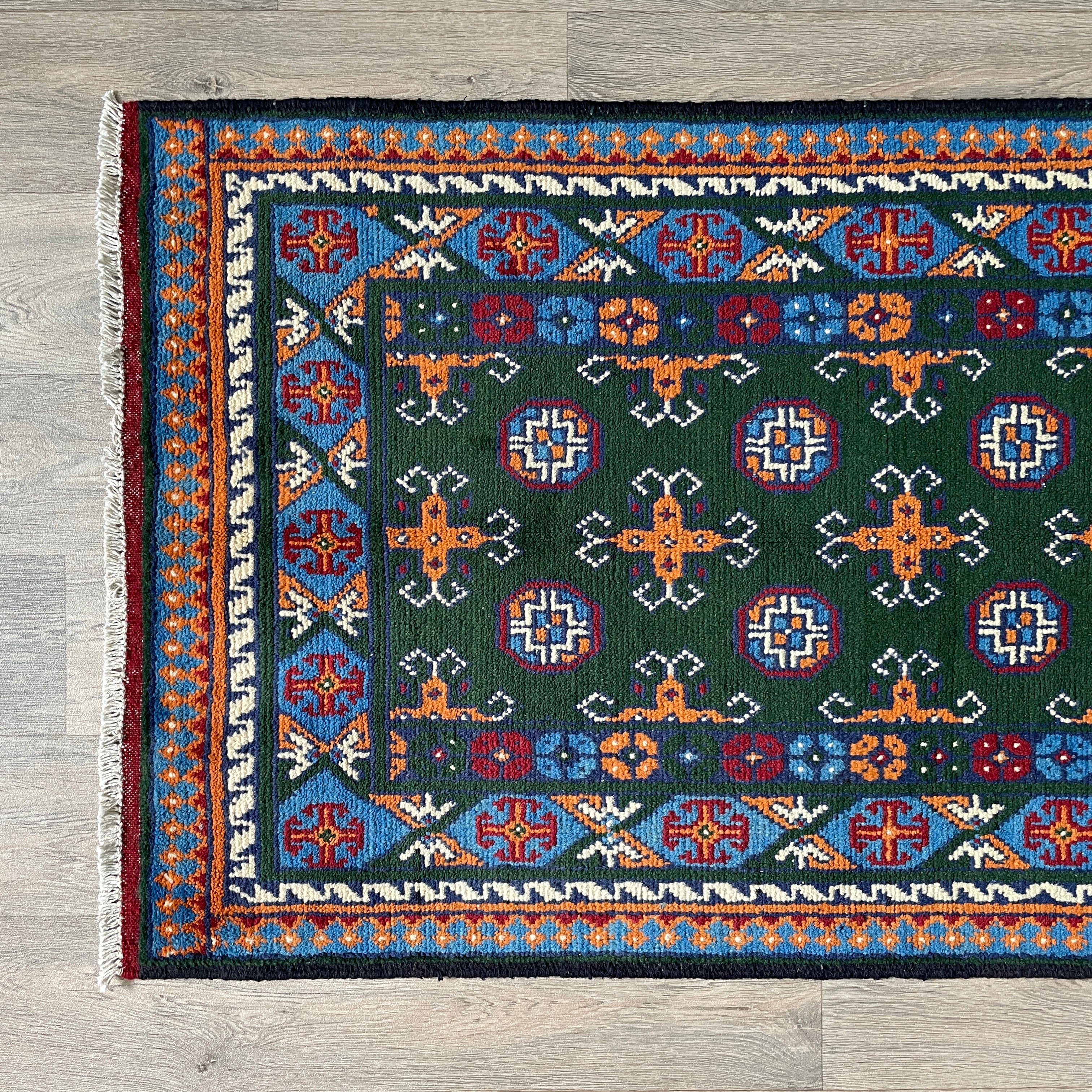 286 x 82 cm | Afghan Aqcha Runner - Khorasan Rugs
