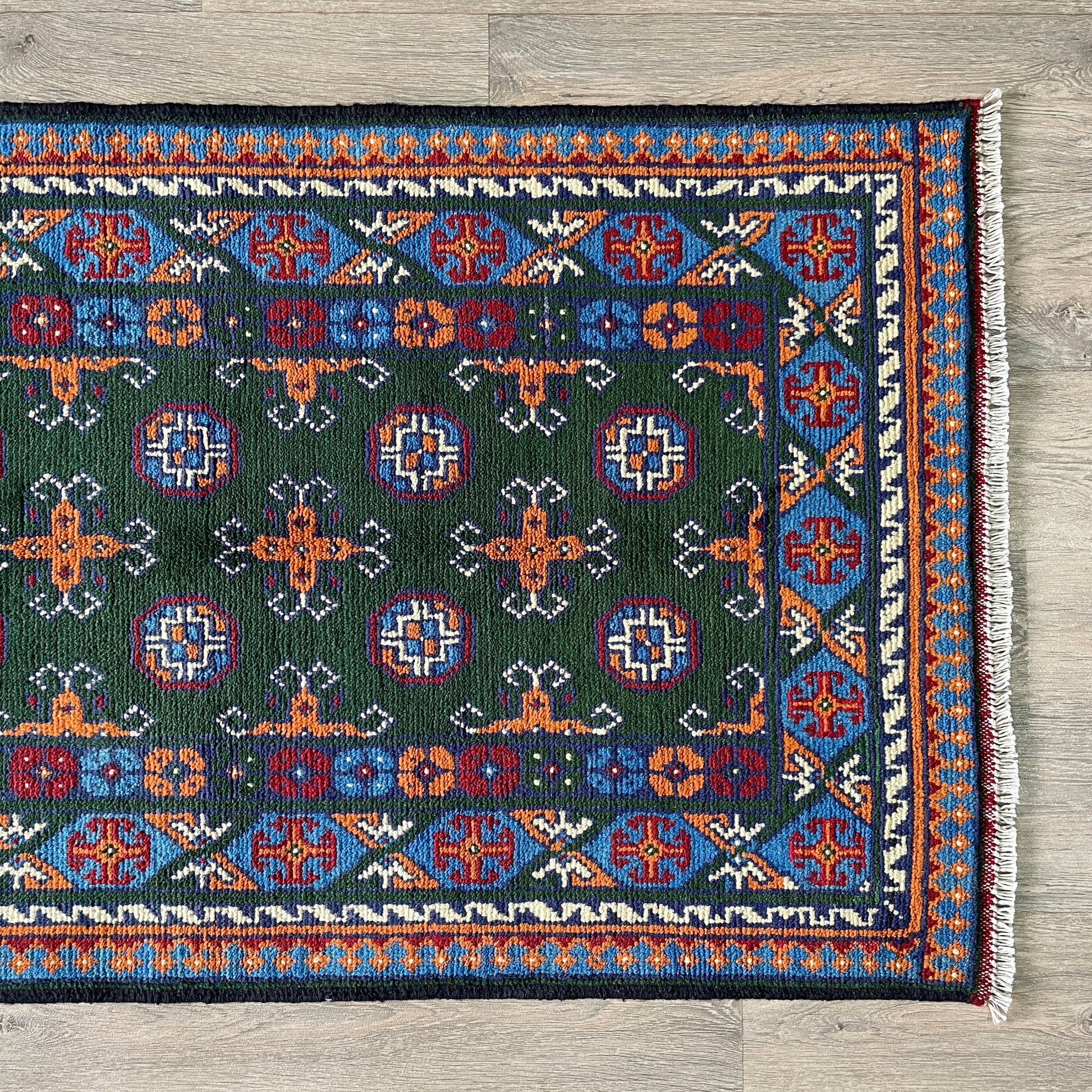 286 x 82 cm | Afghan Aqcha Runner