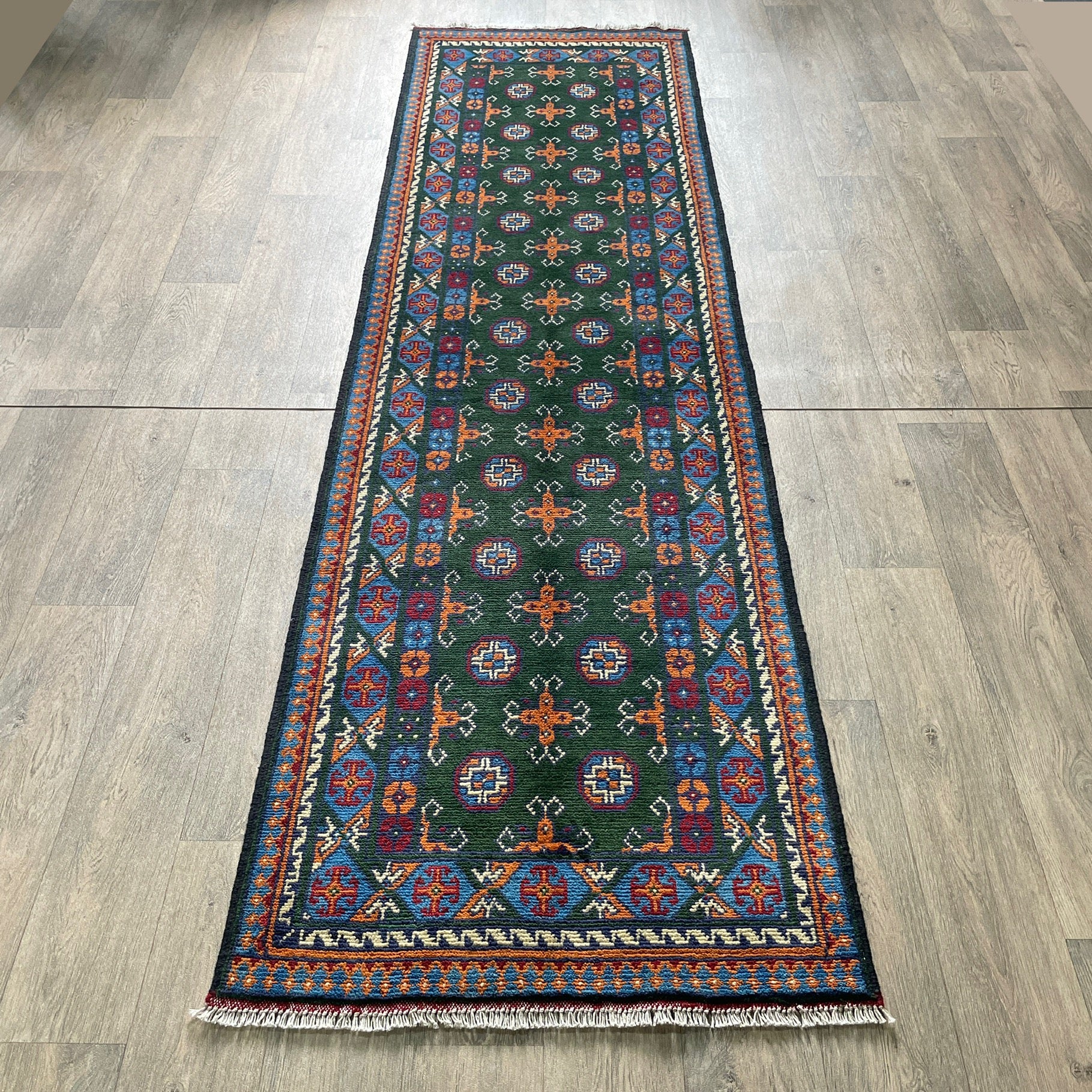 286 x 82 cm | Afghan Aqcha Runner