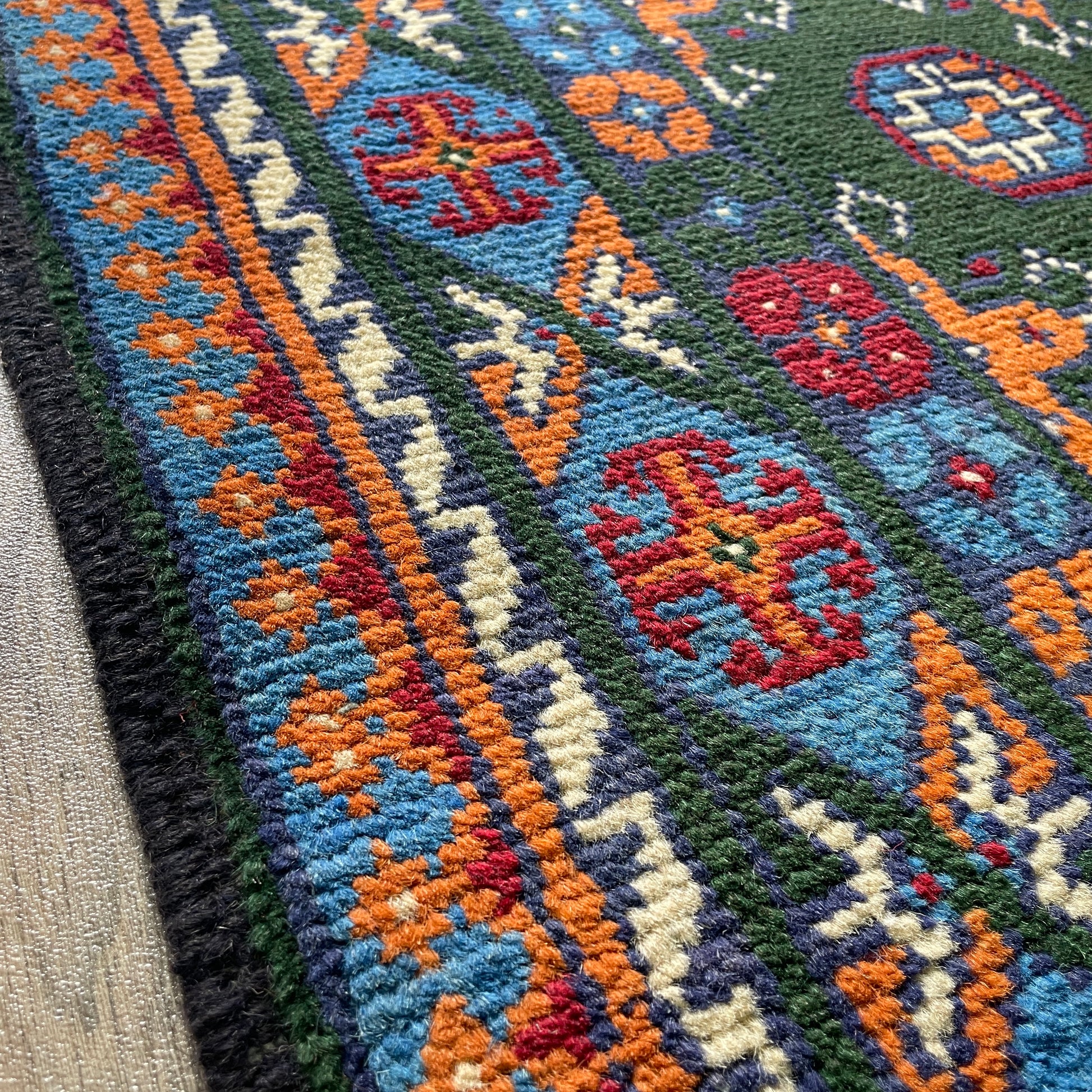 286 x 82 cm | Afghan Aqcha Runner