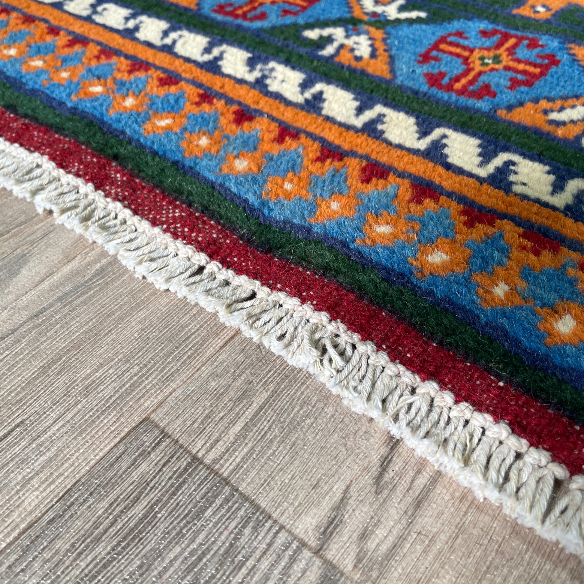 286 x 82 cm | Afghan Aqcha Runner