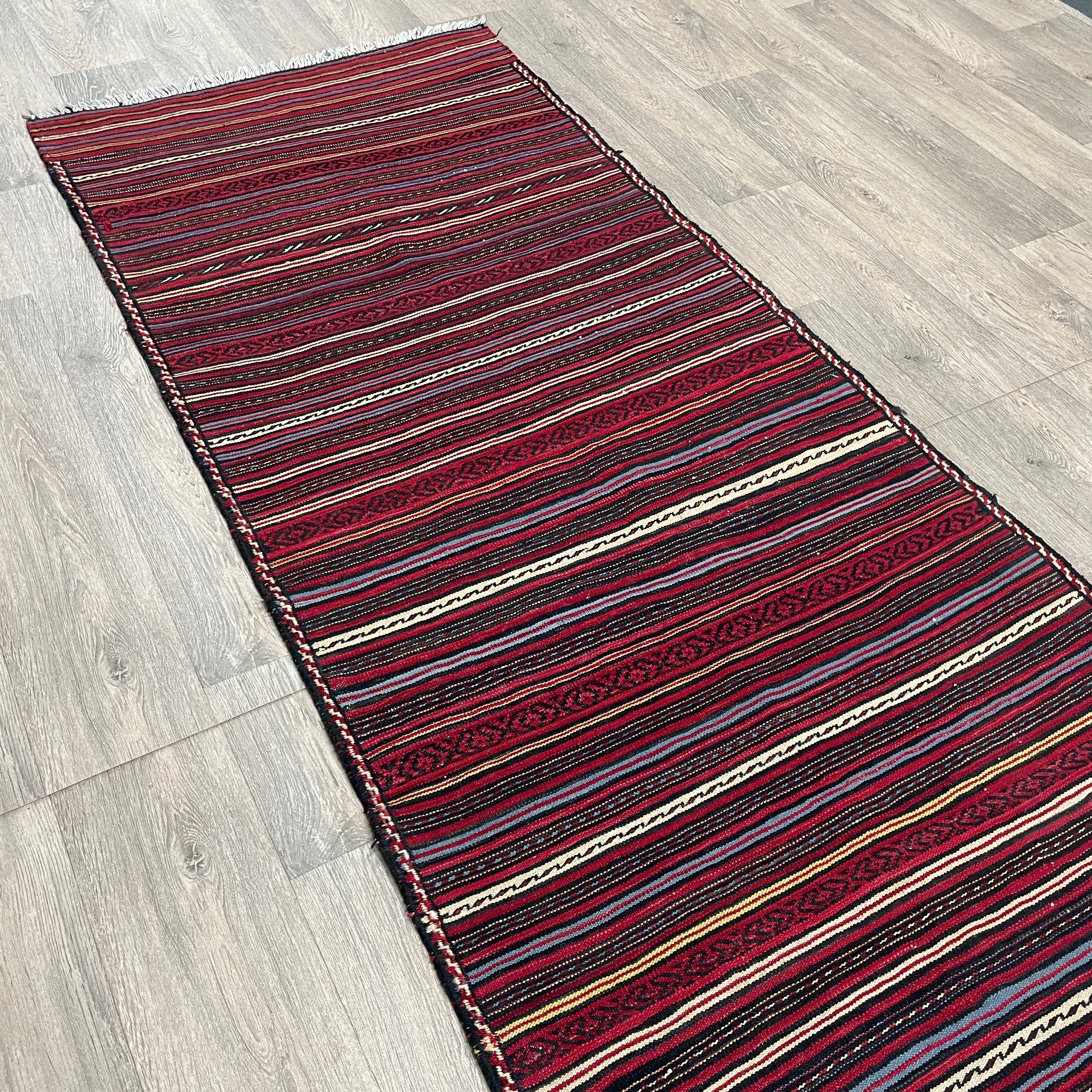Afghan Jajim Kilim Runner
