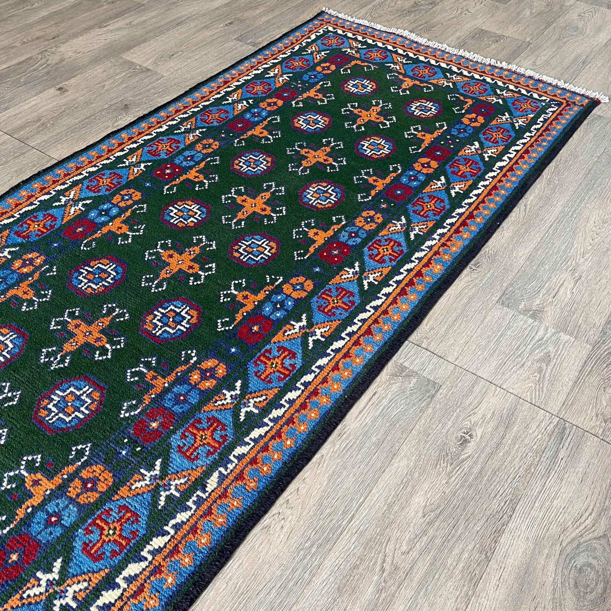 286 x 82 cm | Afghan Aqcha Runner