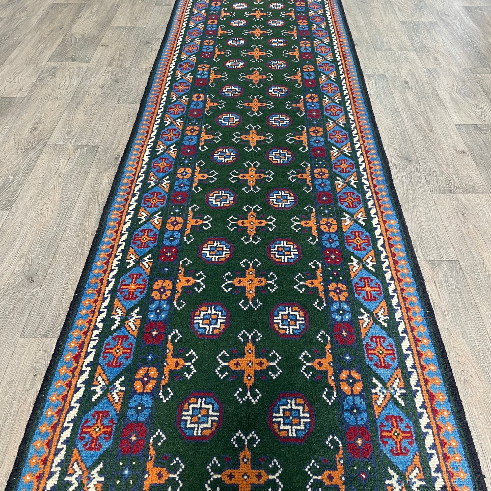 286 x 82 cm | Afghan Aqcha Runner