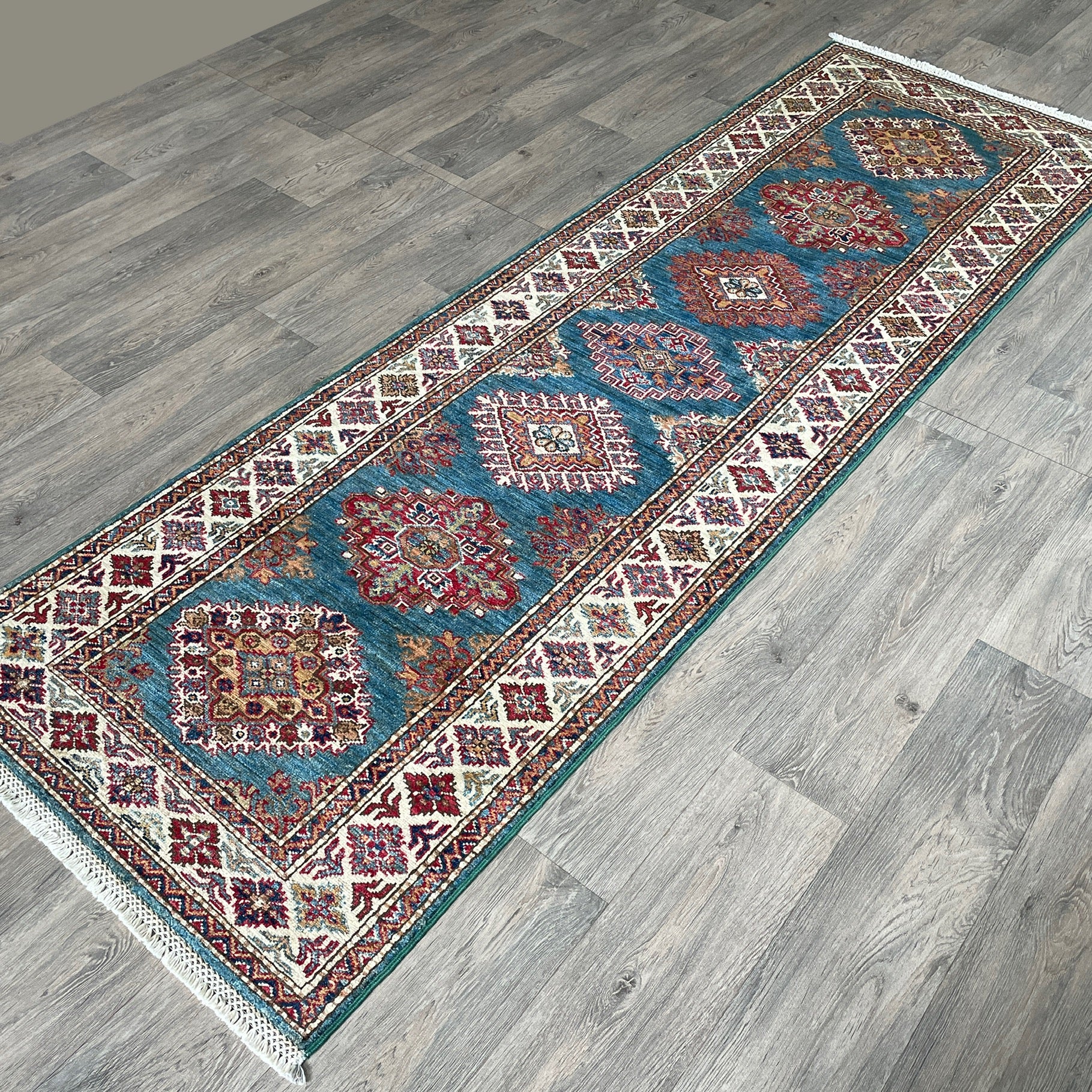 255 x 80 cm | Afghan Super Kazak Runner