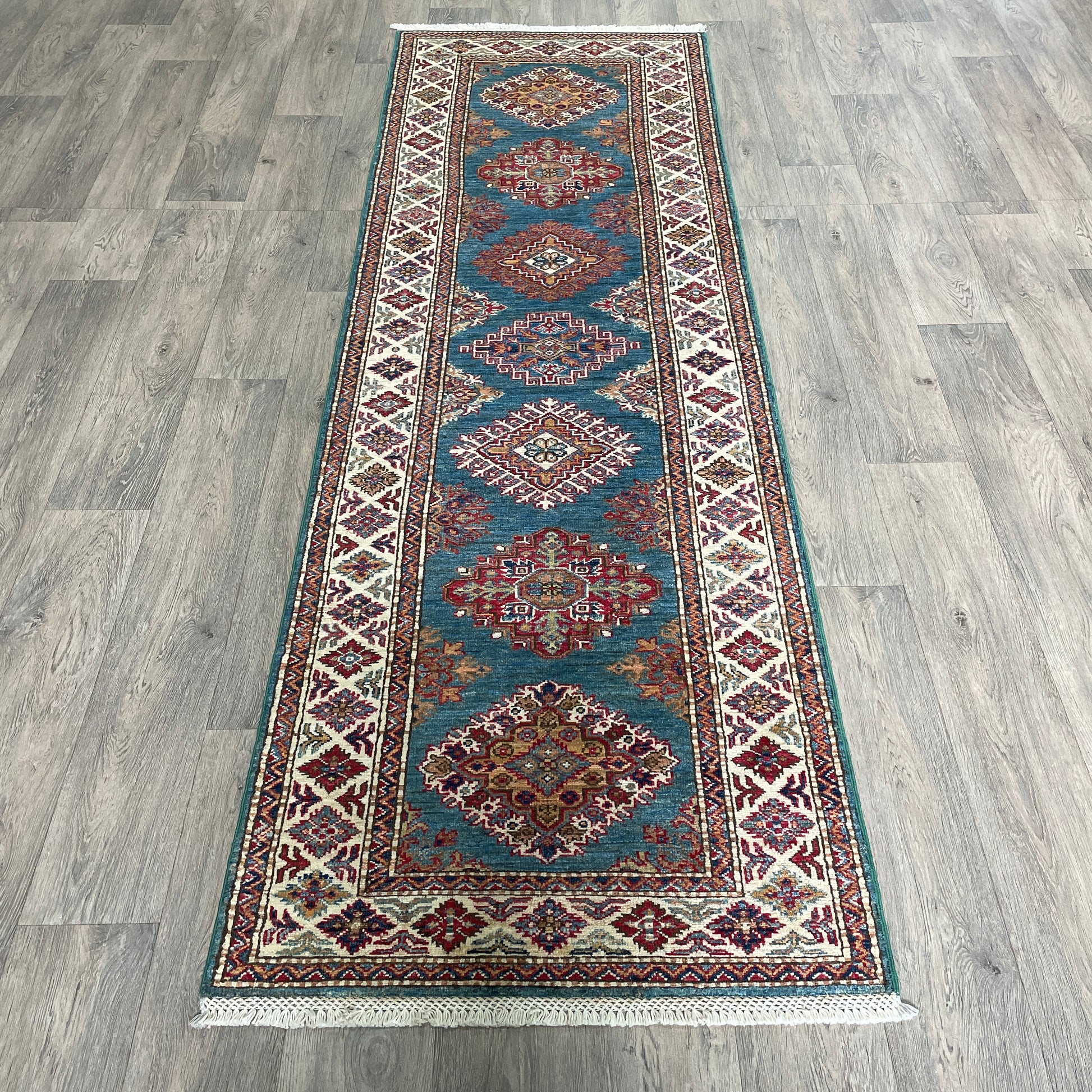 255 x 80 cm | Afghan Super Kazak Runner