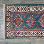 255 x 80 cm | Afghan Super Kazak Runner - Khorasan Rugs